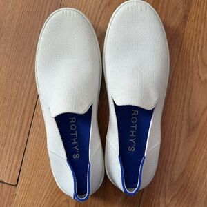Rothy's Women’s White Slip-On Shoes